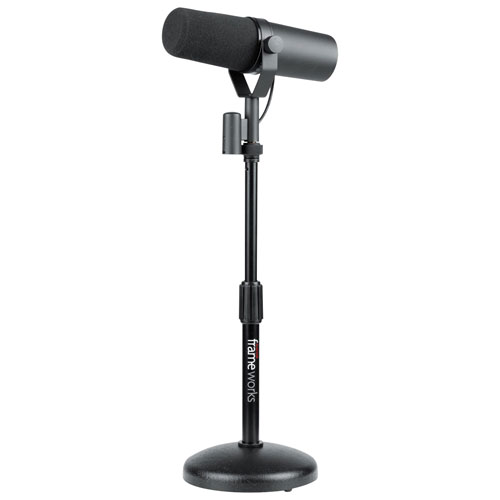 Microphone bureau debout trépied support filaire sans fil micro support  E300 bureau debout microphone de bureau support