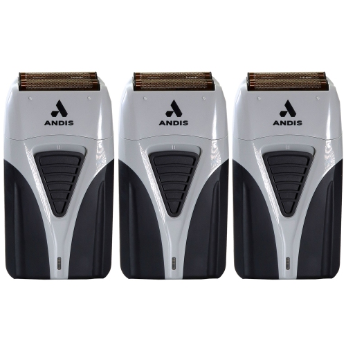 3x Andis ProFoil Professional Shaver Plus #17255