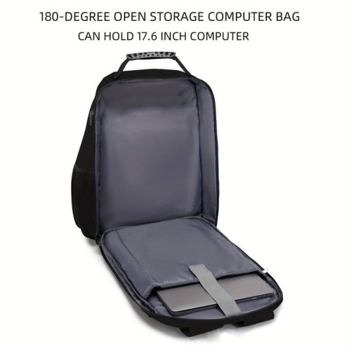 Waterproof Travel Laptop Backpack with USB Charging - Durable Business & College Student Bag for Men & Women