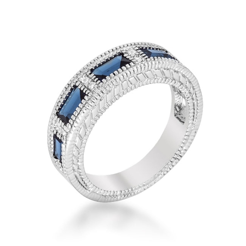 JGI  Bezel Eternity Band In Multicolor