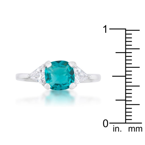 Shonda 1.8ct CZ Cushion Classic Statement Ring
