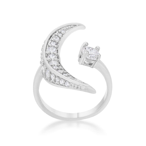 Luna .75ct CZ Delicate Ring