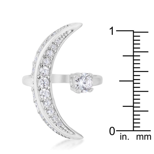Luna .75ct CZ Delicate Ring
