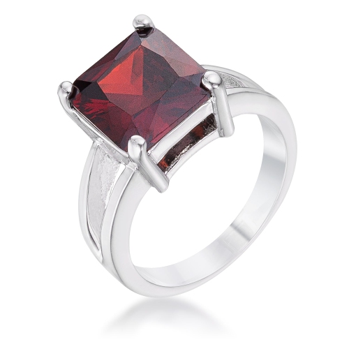 JGI  Garnet Gypsy Ring In Multicolor