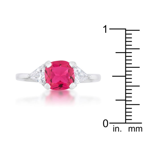Shonda 1.8ct CZ Cushion Classic Statement Ring
