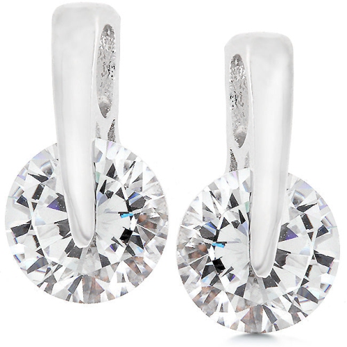 JGI  Cubic Zirconia Elegance Earrings In Multicolor