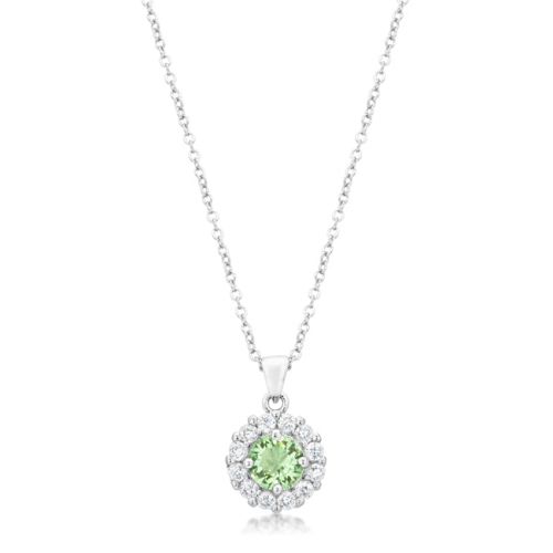 JGI  Bella Bridal Pendant In Peridot In Multicolor