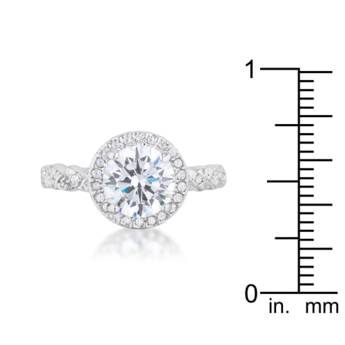 Jordana 2.2ct CZ Classic Ring