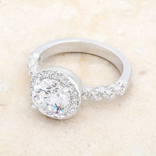 Jordana 2.2ct CZ Classic Ring
