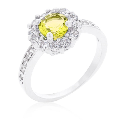 JGI  Bella Birthstone Engagement Ring In In Yellow