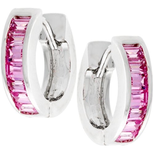 JGI  Circlet Earrings In Pink