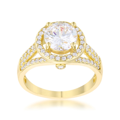 Marylin 2.5ct CZ 14k Classic Ring