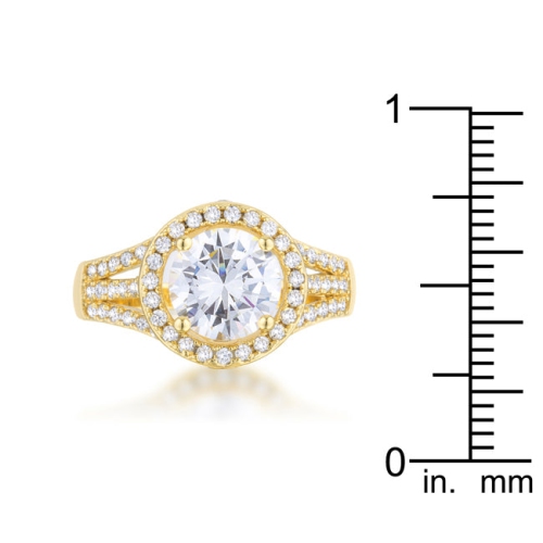 Marylin 2.5ct CZ 14k Classic Ring