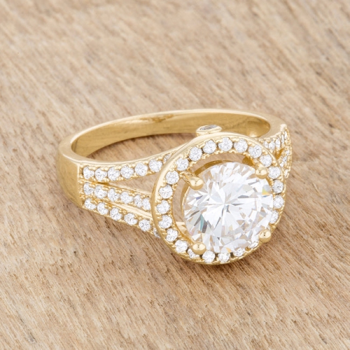 Marylin 2.5ct CZ 14k Classic Ring