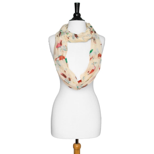 Shauna Toucan Infinity Scarf
