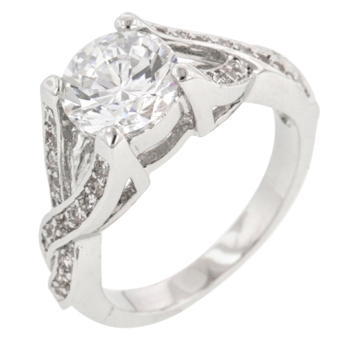 JGI  Brilliant Twist Engagement Ring In Multicolor