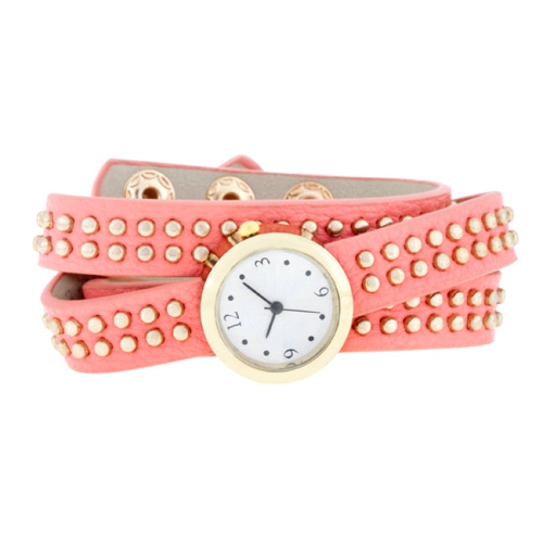 Montre enveloppante Mini Studded