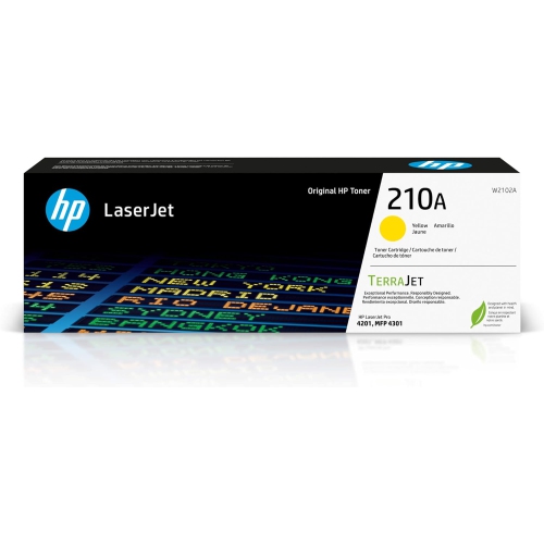 HP TerraJet 210A Original LaserJet Toner Cartridge - Yellow