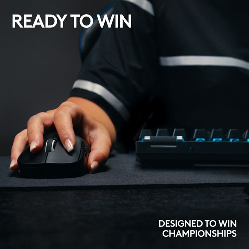 Image 10 of 21.. Logitech G PRO X Superlight 2 44000 DPI 8K Polling Wireless HERO 2 Sensor 60g Pro-Grade Mouse - Black