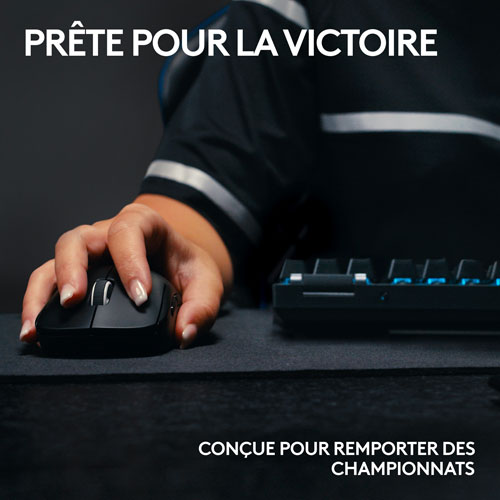 Image 11 of 21.. Logitech G PRO X Superlight 2 44000 DPI 8K Polling Wireless HERO 2 Sensor 60g Pro-Grade Mouse - Black