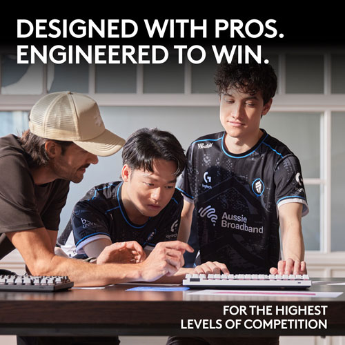 Logitech G PRO X TKL LIGHTSPEED Bluetooth Backlit Mechanical Clicky Gaming Keyboard