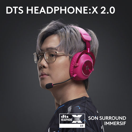 Casque de jeu sans fil G PRO X 2 LIGHTSPEED de Logitech - Magenta - Exclusivité de Best Buy