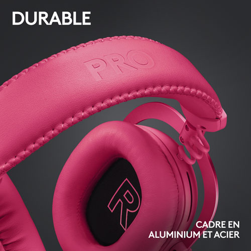 Casque de jeu sans fil G PRO X 2 LIGHTSPEED de Logitech - Magenta - Exclusivité de Best Buy