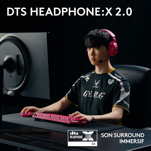 Casque de jeu sans fil G PRO X 2 LIGHTSPEED de Logitech - Magenta - Exclusivité de Best Buy