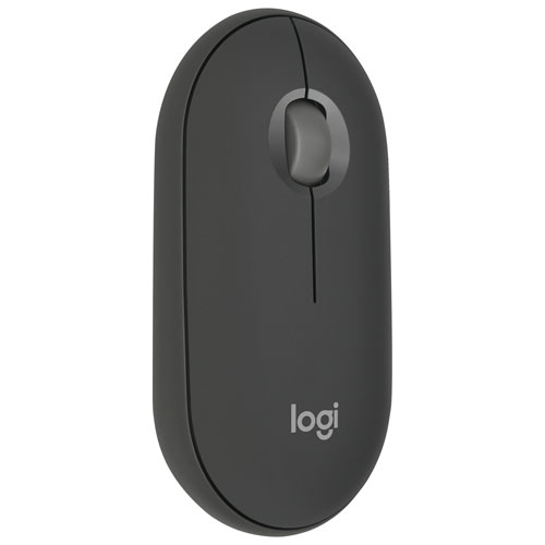 Souris optique Bluetooth de 4000 ppp Pebble 2 M350s de Logitech - Graphite tonal