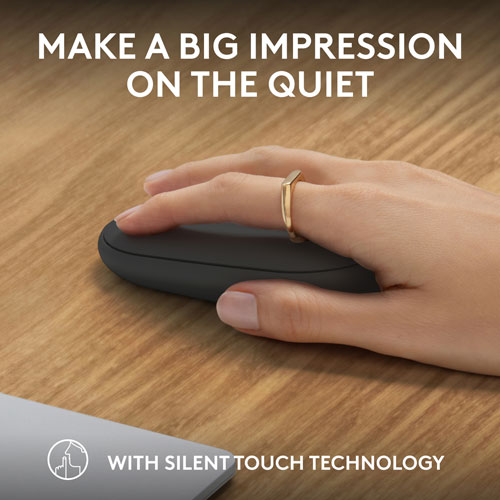 Logitech Pebble 2 M350s 4000 DPI Bluetooth Optical Mouse - Tonal Graphite