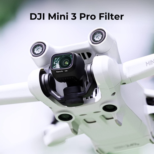 Filtre UV concept compatible avec le drone Mini 3 Pro/Mini 3 de DJI, filtres de protection d'objectif étanches