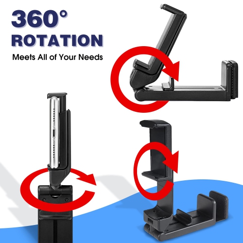 2 Pack Airplane Phone Holder Flight Stand Travel Essential Accessory Foldable Portable Phone Stand Desk Bed Compatible with iPhone 13 Pro Max