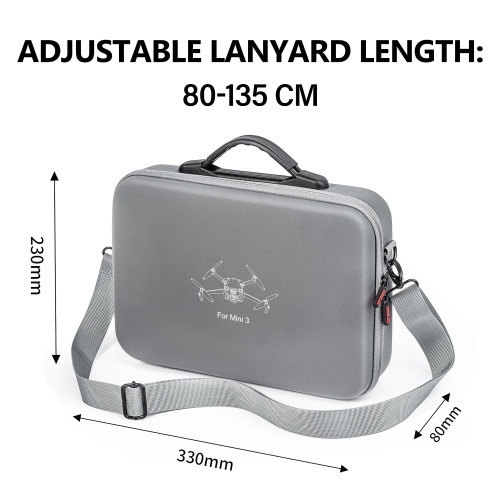 Étui de transport pour Mini 3 Pro, sac de transport portatif pour accessoires de drone Mini 3 de DJI
