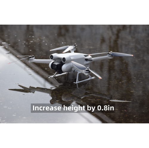 HeiyRC Mini 3 Pro Landing Gear Foldable Landing Extensions Leg Height Extender Quick Release for DJI Mini 3 Pro Drone Accessory