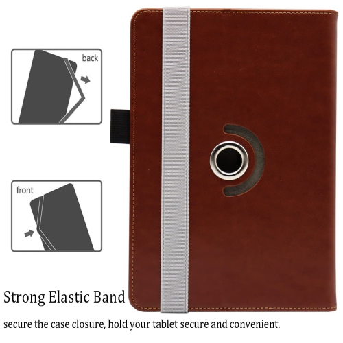 Universal 10 10.1 Inch Android Tablet Case, Universal Tablet Rotating Case Cover for 10 10.1 Inch Tablet, Dluggs 360 Degree Rotating Case for