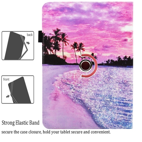 Universal 10 10.1 Inch Android Tablet Case, Universal Tablet Rotating Case Cover for 10 10.1 Inch Tablet, Dluggs 360 Degree Rotating Case for