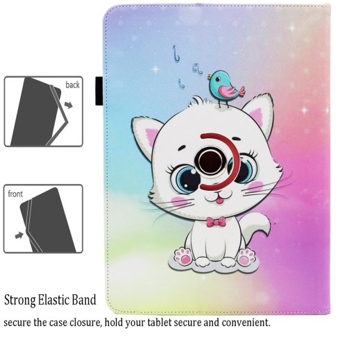 Universal 10 10.1 Inch Android Tablet Case, Universal Tablet Rotating Case Cover for 10 10.1 Inch Tablet, Dluggs 360 Degree Rotating Case for