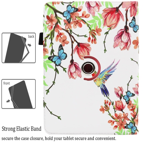 Universal 10 10.1 Inch Android Tablet Case, Universal Tablet Rotating Case Cover for 10 10.1 Inch Tablet, Dluggs 360 Degree Rotating Case for