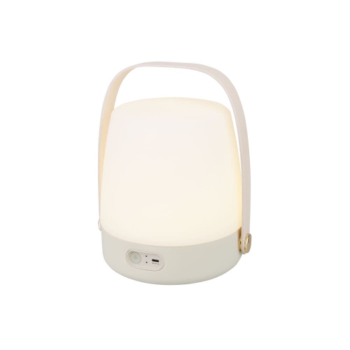 KOODUU  Lite-Up Portable Led Table Lamp In Sand