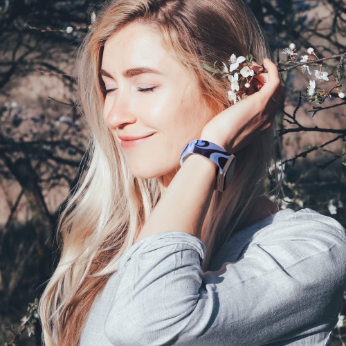 Apple Watch Band 38mm 40mm 41mm for Women Men, Soft Silicone Replacement Strap Sport Band for iWatch Band Series SE/SE 2/9/8/7/6/5/4/3/2/1