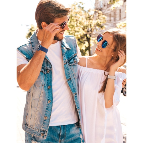 3 Packs Compatible with Apple Watch Band 42mm 44mm 45mm Women Men Soft Silicone Laser Engraved Flower Pattern Bracelet Cute Sport Strap for iWatch