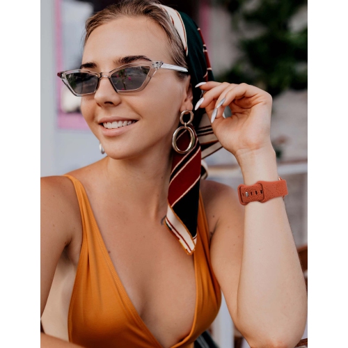 Paquet de 44&nbsp;mm bracelets compatibles avec le bracelet sport 49&nbsp;mm pour femmes en silicone 45&nbsp;mm de 42&nbsp;mm avec fleur de tournesol