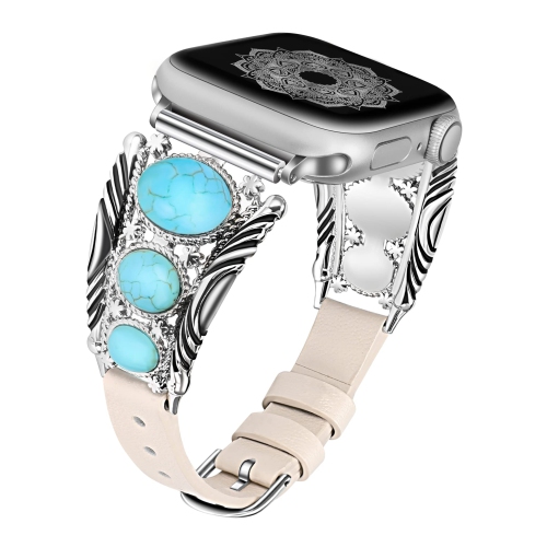 Turquoise stone watch online band