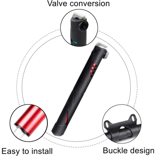 Bike Repair Kit, Home Bike Portable Patches Fixes Tool with Bicycle Repair Bag & Bicycle Tire Pump for Mountain Bike and Road Bike Camping Travel