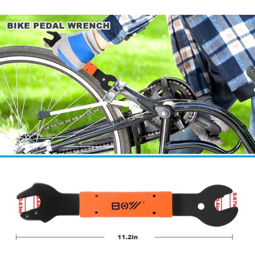 Bike Tool Kit, Including Bicycle Crank Removal Tool, 3 in 1 Bike Cassette Removal Tool, Bottom Bracket Remover, Rotor Lockring Removal Tool, Bike