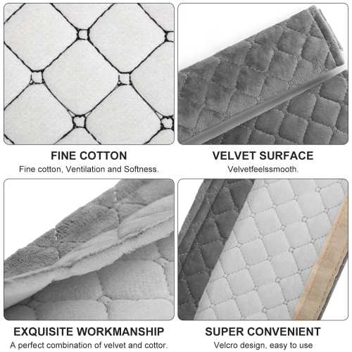 Seat Belt Cover Pad Seatbelt Car Strap Covers 4Pcs Seat Cover Soft Shoulder pad for Helping Protect Your Shoulder from The Rubbing Kids for