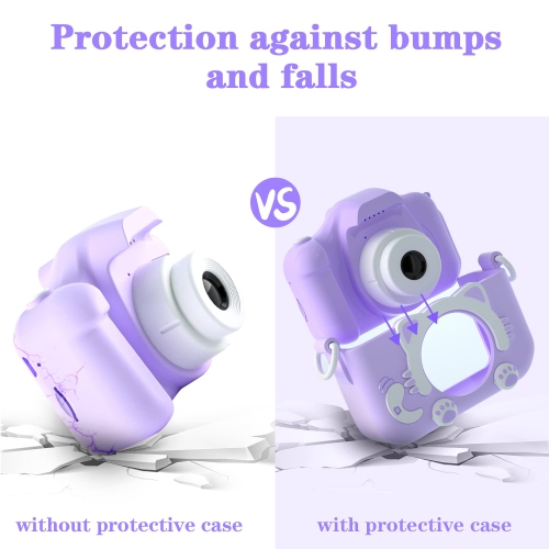 Kids Camera Toys for 3-12 Year Old Boys/Girls, Kids Digital Camera for Toddler with Video, Christmas Birthday Festival Gifts for Kids, Selfie Camera