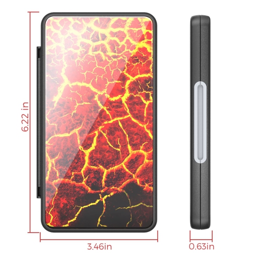 Game Card Case for Nintendo Switch Game Card or Micro SD Memory Cards,Custom Pattern Switch Game Memory Card Storage with 24 Game Card Slots and 24