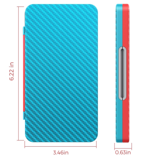 Game Card Case for Nintendo Switch Game Card, Custom Pattern Switch Game Memory Card Storage with 24 Game Card Slots and 24 Micro SD Card Slots.