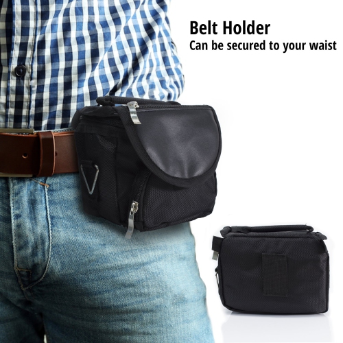 Travel Bag for Super Nintendo Mini Classic Edition - Fits Console + Cable + 2 Controllers - Includes Shoulder Strap + Carry Handle